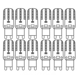G9 led kit 2700K 12x 2,2W 200lm 230V