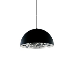 Stchu-Moon 02 LED Suspension Lamp (Silver Color Leaf, Ø40cm)