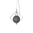 Brokis Jack O'Lantern Small Single Sphere PC1095 Suspension Lamp | lightingonline.eu