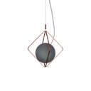 Brokis Jack O'Lantern Small Single Sphere PC1095 Suspension Lamp | lightingonline.eu