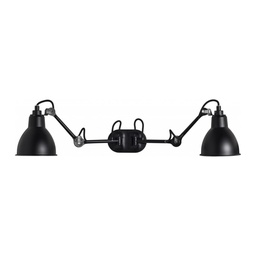 Les Doubles De Gras N°204 double Wall Light (Black)