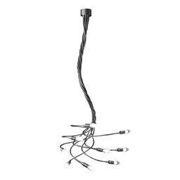 Turciù 9 Ceiling and Suspension Lamp (Nickel)
