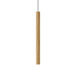 Chimes Tall Suspension Lamp (Oak)
