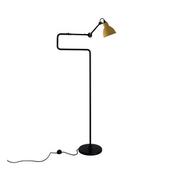 Lampe Gras N°411 Floor Lamp (Yellow, Round)