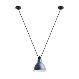 Les Acrobates de Gras N°323 XL Suspension Lamp (Blue, Round)