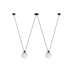 Les Acrobates de Gras N°324 Glassball Suspension Lamp (Ø17.5cm)