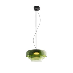 Levels 3 Suspension Lamp (Green, PHASE CUT)