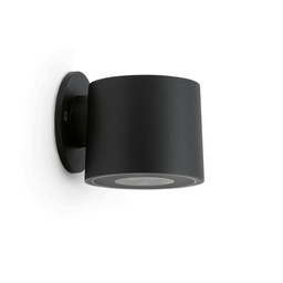 Clic LED Outdoor Wall Light (Black, 2700K - warm white)