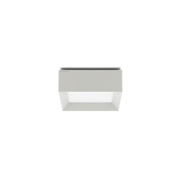 Flo Q 150 Wall and Ceiling Light (Light Grey, 2700K - warm white, ON/OFF)