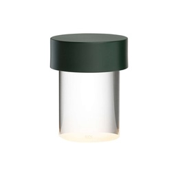 Last Order Clear Outdoor Table Lamp (Dark green)