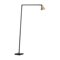 Untitled Reading Cone Floor Lamp (Gold, 2700K - warm white)