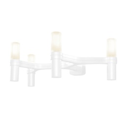 Crown 4 Wall Light (White)