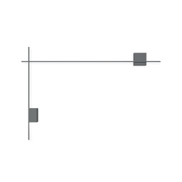 Structural 2615 Wall Light (Grey (NCS S 7000-N), 3000K - warm white, 1-10V)