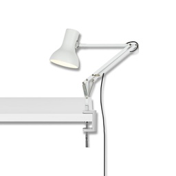 Type 75 Mini Lamp with Desk Clamp (White)