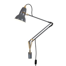 Original 1227 Brass Wall Light (Dark Grey)