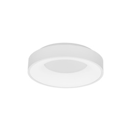 Rando Thin Ceiling Light (White, Ø38cm)