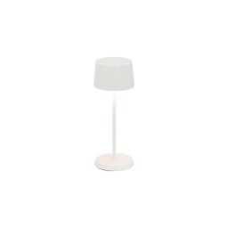 Olivia Micro Portable Table Lamp (White)