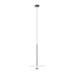 Flat 5940 Suspension Lamp (White, 2700K - warm white, 1-10V / PUSH, Surface (Ø16cm))