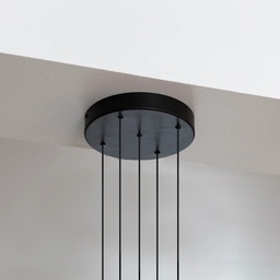 Rosette mini G4 cordset with canopy, cluster 5