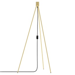 Floor tripod brushed brass 109 cm