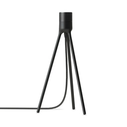 Tripod table matt black H 36 cm