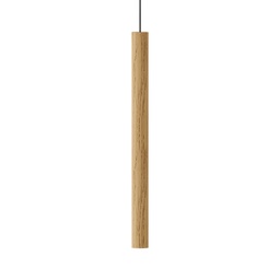 Chimes Tall Suspension Lamp (Oak)