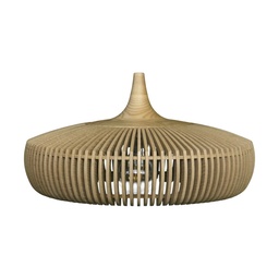 Clava Dine Wood Suspension Lamp (Oak)