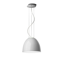 Nur Mini Gloss LED Suspension Lamp (White)