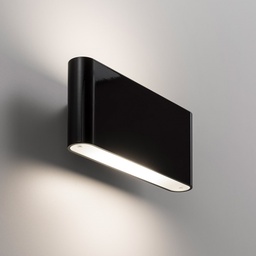 Two Flags Wall Light (Black)