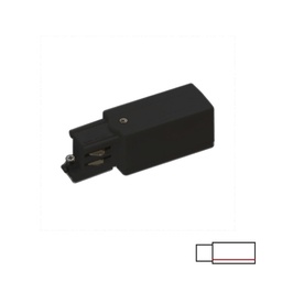 3-PHASE TRACK CONNECTOR - BLACK RIGHT