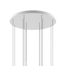 Round Cluster System for 14 lights (Matte White)