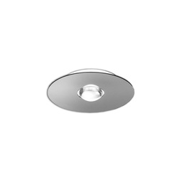 Bugia Single Ceiling Light (Chrome, 2700K - warm white)