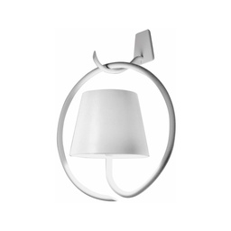 Poldina Wall Lamp with bracket (White)