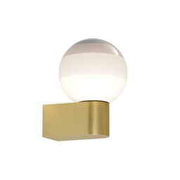 Dipping Light A1-13 Wall Light (White - Brushed Brass)
