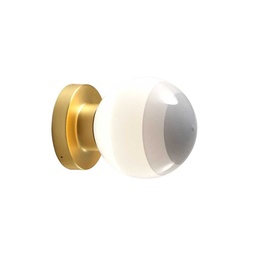 Dipping Light A2-13 Wall Light (White - Brushed Brass)