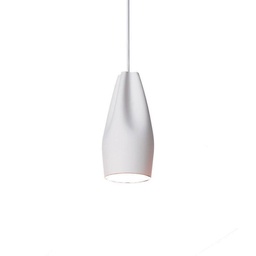 Pleat Box 13 Suspension Lamp (White - White, E27)
