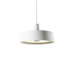 Soho Outdoor Suspension Lamp (White polyethylene, Ø38cm)