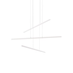 Straight_P3 Suspension Lamp (White, 102.5cm)