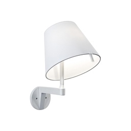 Melampo Wall Light (Grey, Without switch)
