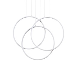 Frame Circle Suspension Lamp (White)