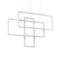 Frame Rectangle Suspension Lamp (White)