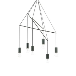 Pop Suspension Lamp (Black, Ø54cm)