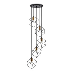 Ice Suspension Lamp (Black)