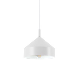 Yurta Suspension Lamp (White, Ø21cm)