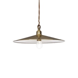 Cantina Suspension Lamp (Antique Brass)