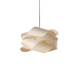 Link Suspension Lamp (White Veener, Small, White)
