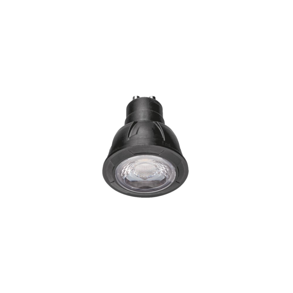 Wever &amp; Ducré LAMP 2700K | &gt;90 CRI | GU10 6.5W | 437lm | 175-250VAC | 50-60Hz | phase-cut dim Black | lightingonline.eu