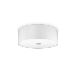 Woody Ceiling Light (White, Ø50cm)