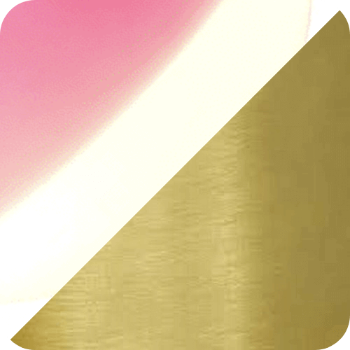 Product Colour: Pink - Brushed Brass