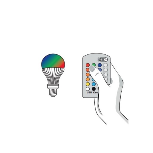 RGB led lamp control kit 5 W 